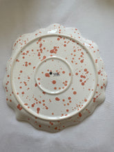Load image into Gallery viewer, Souvenirs d&#39;été- éclats rose-assiette plate grand modèle
